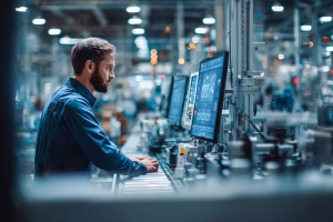 real-time data processing in a smart manufacturing facility